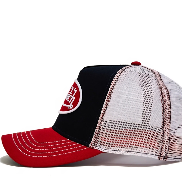 VON DUTCH NAVY WITH RED TRUCKER HAT - Picture 2 of 5